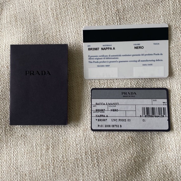 Prada ruffled black leather hobo tote bag - Picture 12 of 14